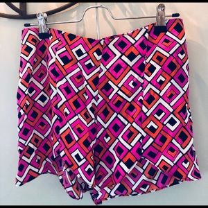 Intermix Alice and Trixie silk shorts 0